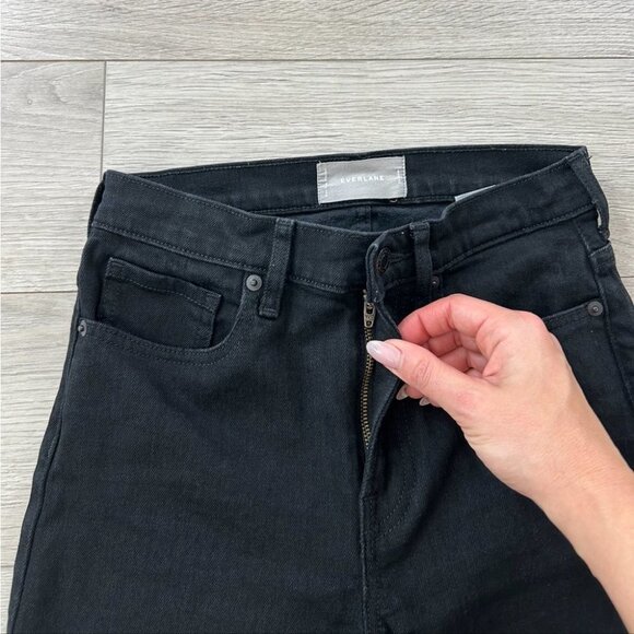 Everlane Black High Rise Ankle Jeans - Picture 5 of 11